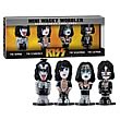 KISS Mini Wacky Wobbler Bobble Head 4-Pack